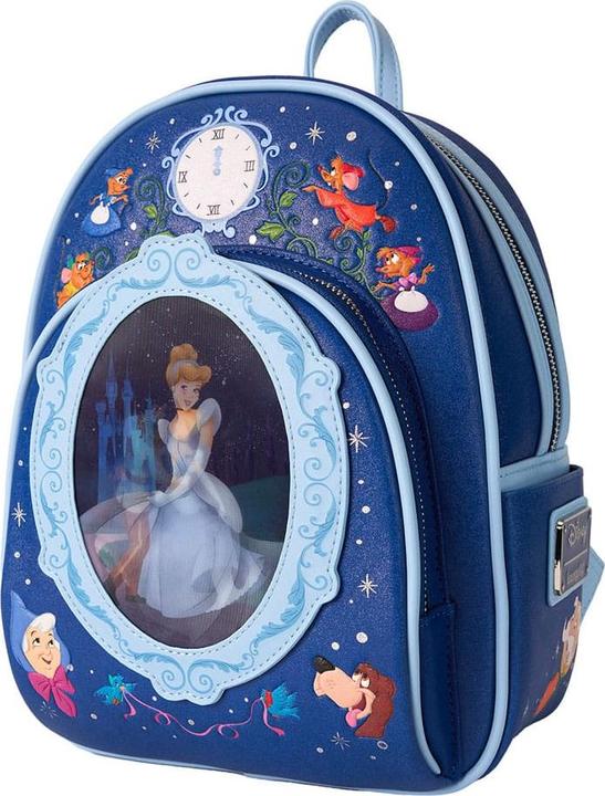Actual product image Loungefly Disney by Mini Rucksack 75th Anniversary Cinderella Lenticular