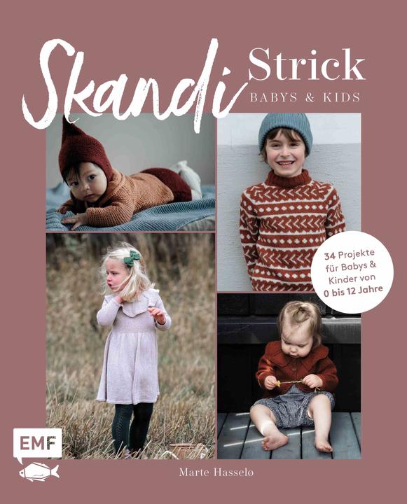 Produktbild Skandi-Strick – Babys & Kids (Deutsch, Marte Hasselø, 2021)