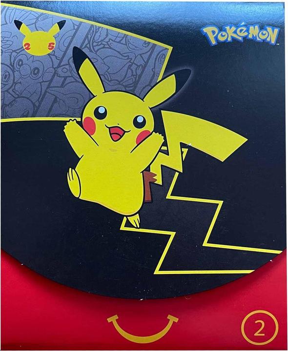 Produktbild Pokémon 25th Anniversary McDonalds Promo Booster 2021 (Englisch, Booster Pack)