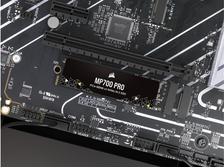 Actual product image Corsair MP700 PRO (2000 GB, M.2 2280)