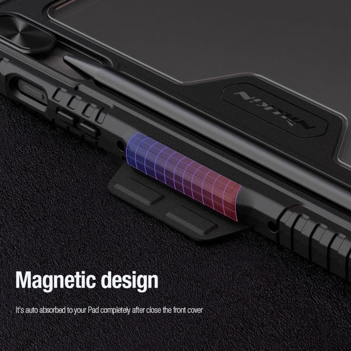 Produktbild Nillkin Bumper Leather Case Pro Hülle für Samsung Galaxy Tab S9 – Schwarz (Galaxy Tab S9)