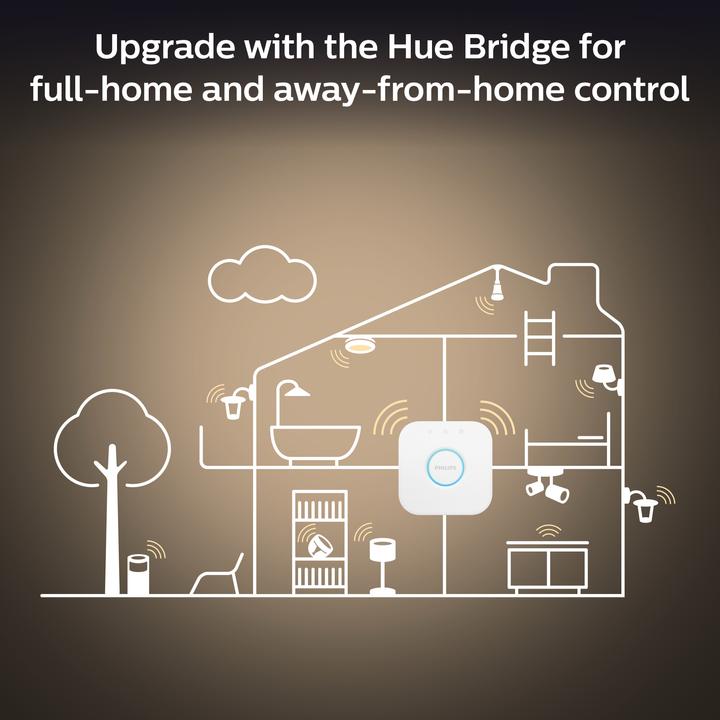 Actual product image Philips Hue White Ambiance (E27, 15 W, 1600 lm, 1 x, F)