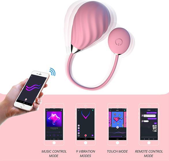 Produktbild Magic Motion Magic Sundae App Controlled Love Egg Pink