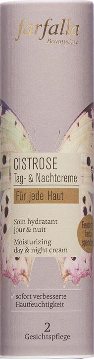 Immagine prodotto Farfalla CISTROSE Crema giorno e notte | Crema idratante (30 ml, Crema da giorno)