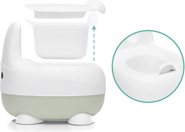 Image du produit Fillikid Pot Rabbat sauge/ blanc