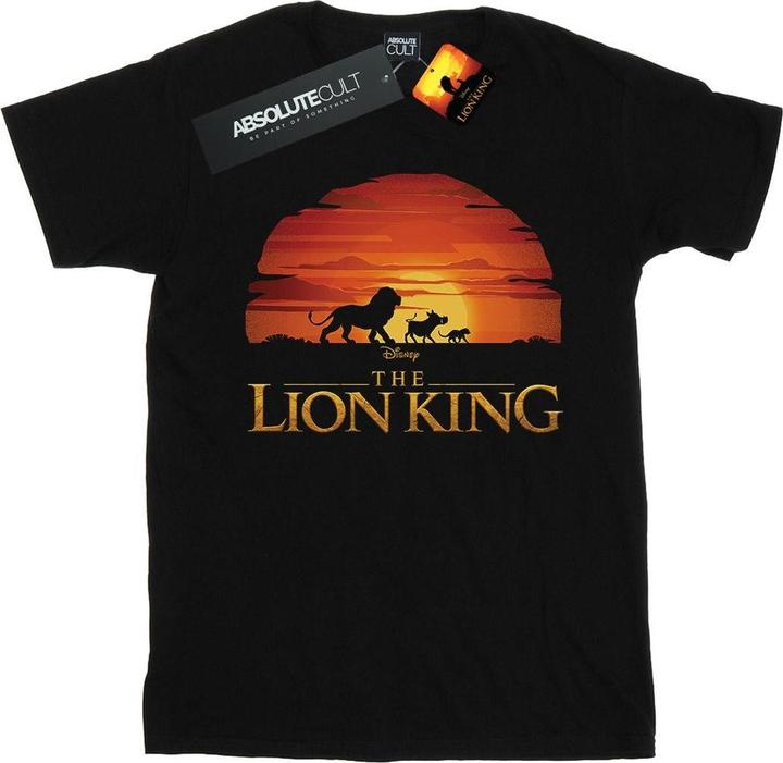 Disney The Lion King Movie Sunset Logo TShirt (XXL)