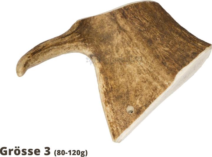 Actual product image Larrson Farm Elk antlers ELK-Schäufle chewing article- 1 piece (Adult, 1 pcs., 170 g)