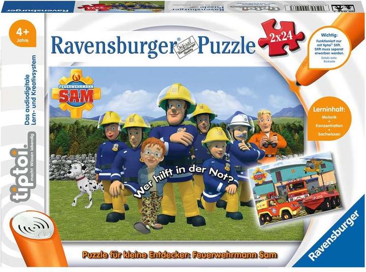 Actual product image tiptoi Puzzle for little explorers: Fireman Sam (German)