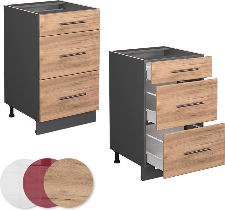 Produktbild Vicco Küchenunterschrank Fame-Line (50 x 52 x 82 cm)