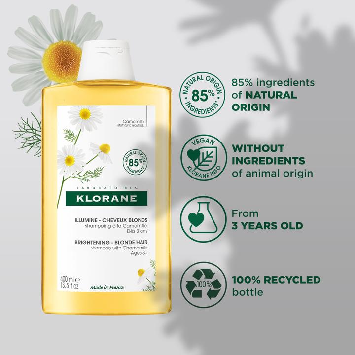Image du produit Klorane Éclaircissant (200 ml, Shampoing liquide)
