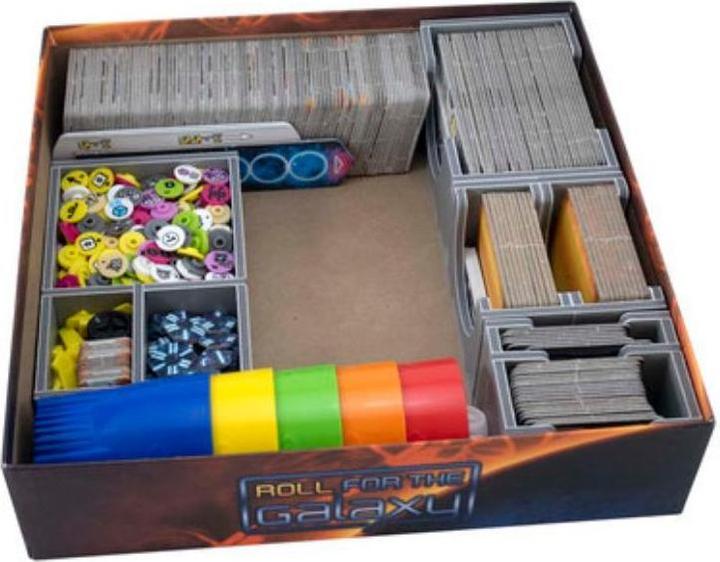 Actual product image Folded Space FS-RFGV2 - Insert - For Roll for the Galaxy and Expansions: Ambition, Rivalry