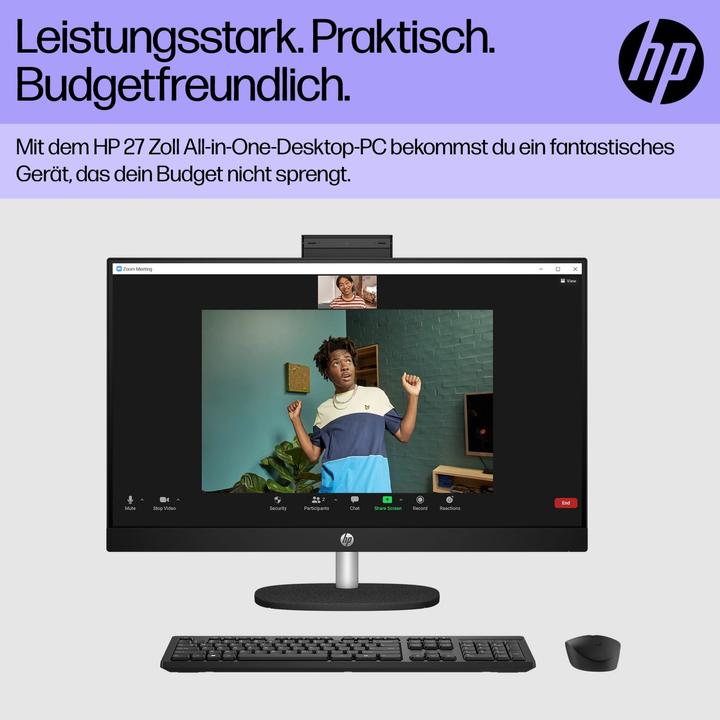 Image du produit HP AIO 27-cr0102ng (Intel Core i5-1335U, 16 Go, 1000 Go, Intel Iris Graphics)