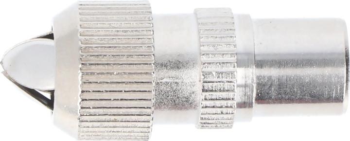 Actual product image Goobay Coax connector with screw fixing