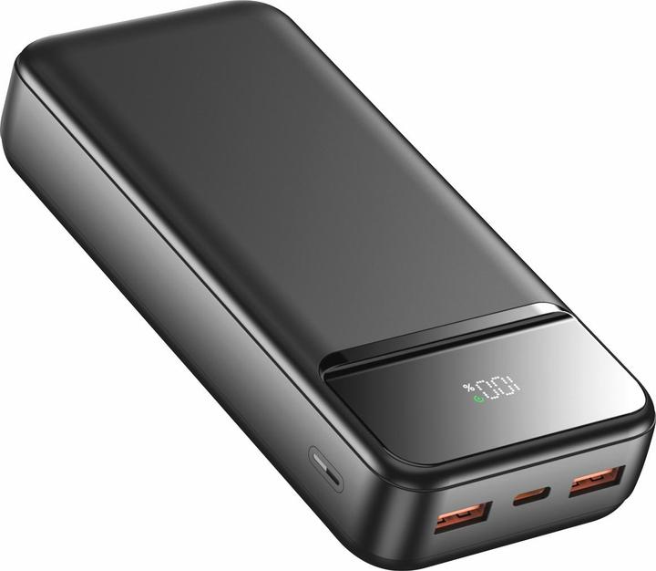 Image du produit Swissten Power Bank 20000 Mah Power Line II Black (20000 mAh, 22.50 W, 22.50 Wh)