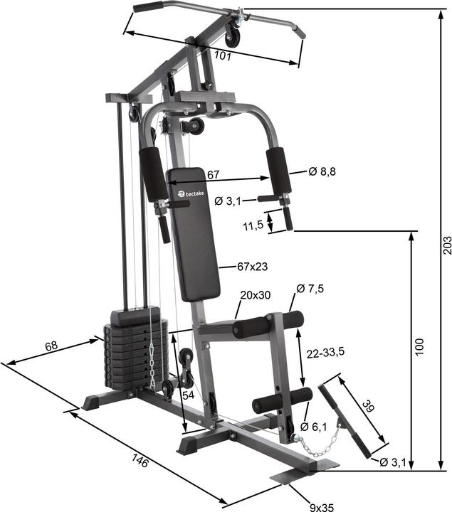 Produktbild tectake Home