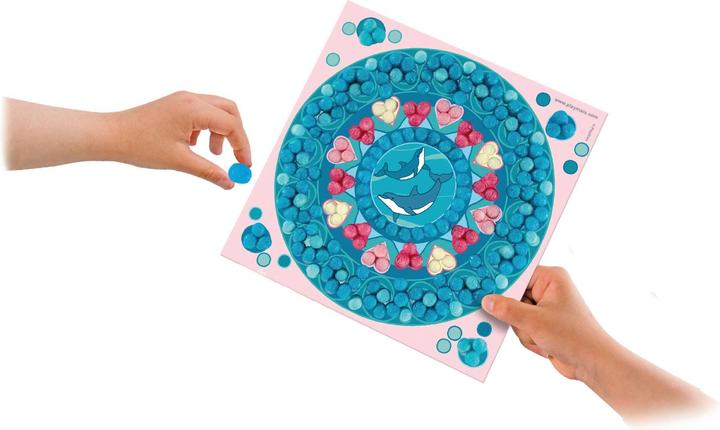 Actual product image PlayMais Trendy Mosaic Mandalas (3,000 pieces)