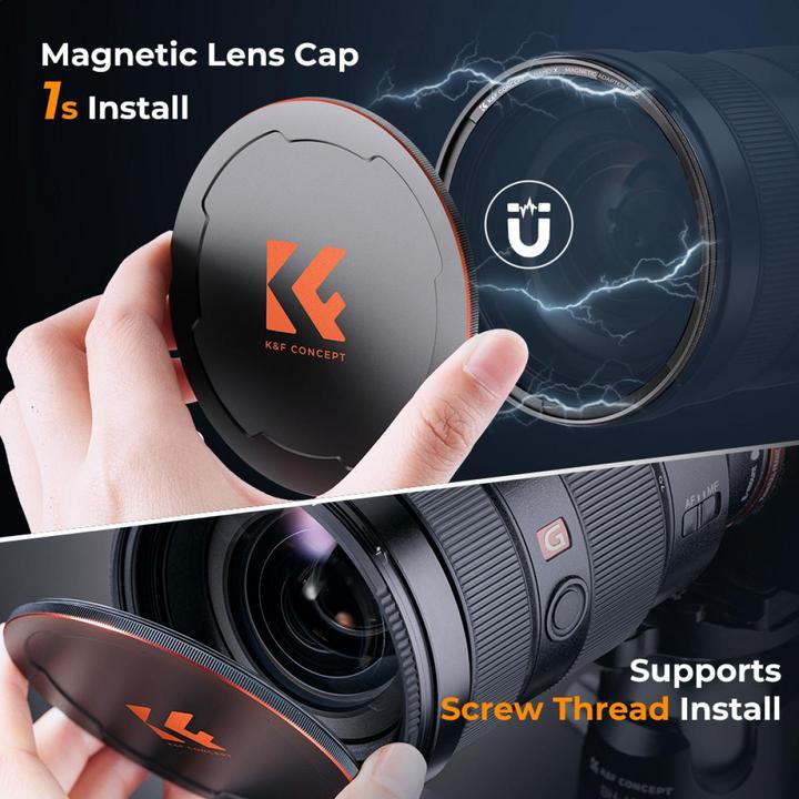 Produktbild K&F Concept Magnetic 1/4 Black Mist Filter Nano X 49mm (KF-1816) (49 mm)