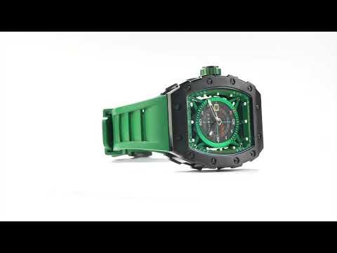 Produktbild Nubeo NB-6080-03 Herrenuhr Huygens Automatik Limited 43mm 5ATM