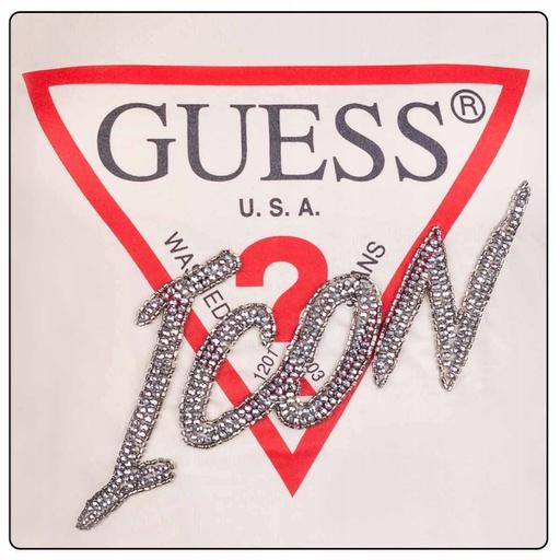 Guess Damen T-Shirt Icon Tee (S)