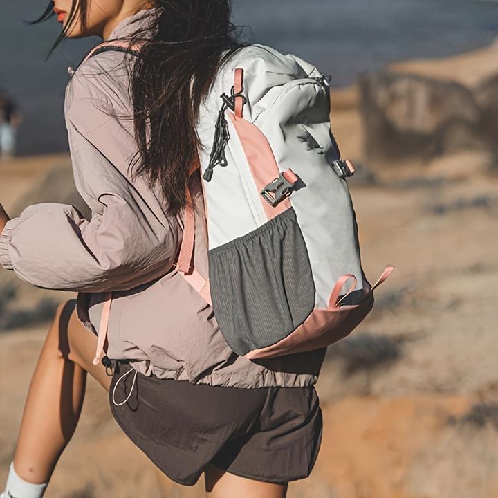 Produktbild Only-Bags.Store 20L-30L Leichter Wanderrucksack - wasserdichtes Oxford-Gewebe, Reissverschluss, solide Farbe, Sport