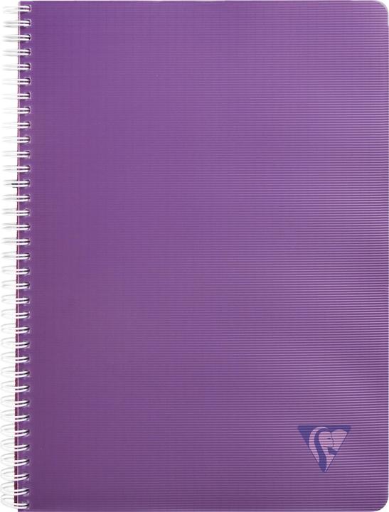 Actual product image Clairefontaine Spiralheft (A4, Checked, Soft cover)