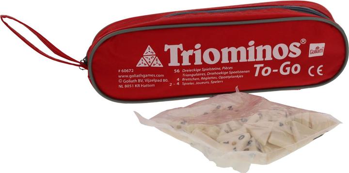 Produktbild Goliath Toys Triominos To Go (Portugiesisch, Dänisch, Deutsch, Englisch, Französisch, Niederländisch)