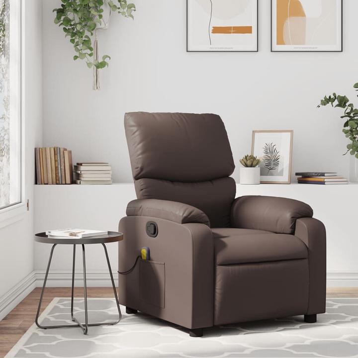 Immagine prodotto VidaXL Sedia da massaggio in similpelle marrone,Colore: Marrone,Materiale