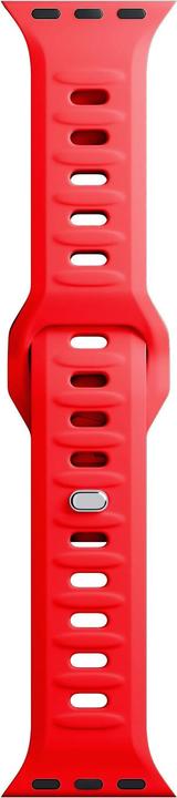 Produktbild 3MK Silicone Watch Strap czerwony/red dla Apple Watch 42/44/45/49mm (Silikon, Edelstahl, 3, 4, 9, Ultra)