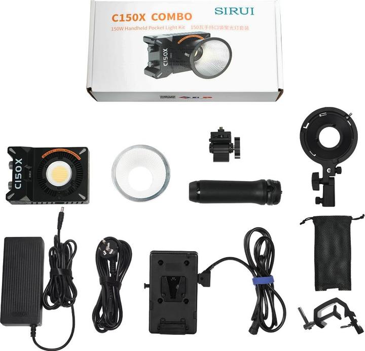 Produktbild Sirui C150X Combo Mini LED Bi-Color Flächenleuchte (Flächenleuchte)