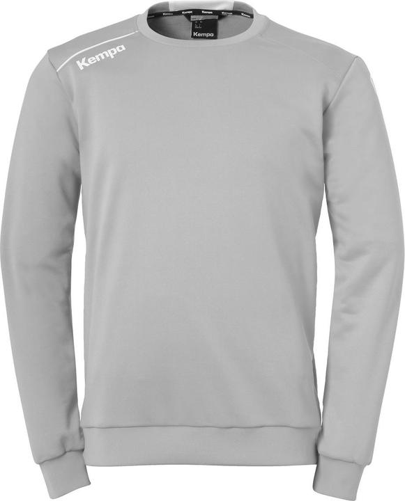 Dark grey melange white