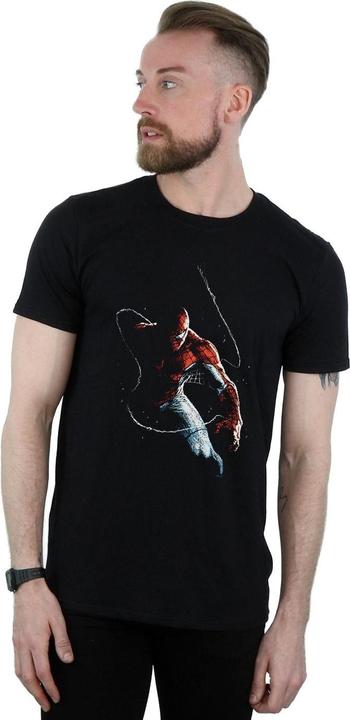 Actual product image Mens Spider-Man Painting T-Shirt (3XL)