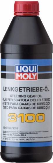 Actual product image Liqui Moly Steering gear oil 3100 (1000 ml)