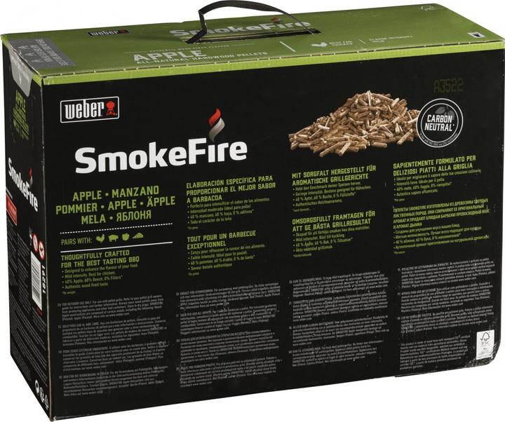 Image du produit Weber Holzpellets Apfelholz 8 kg (8 kg)