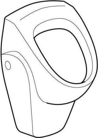 Image du produit Geberit Keramag / Urinoir Renova blanc 235300000
