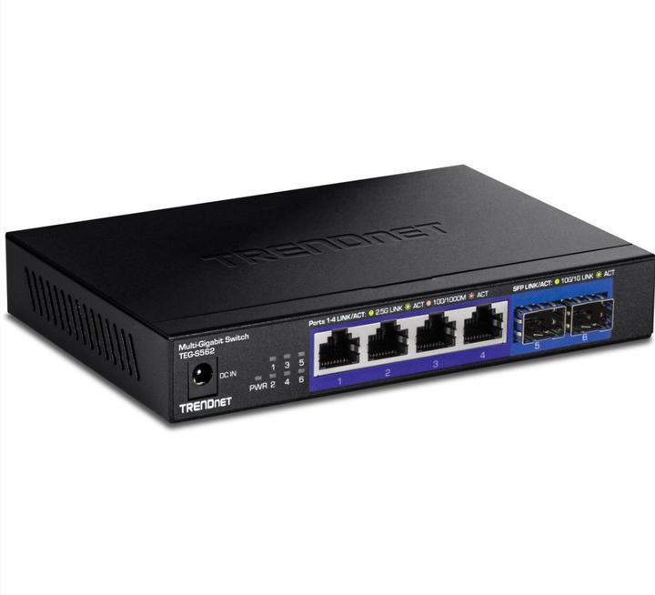 Actual product image Trendnet 6-Port Multi-Gig Switch (6 Ports)
