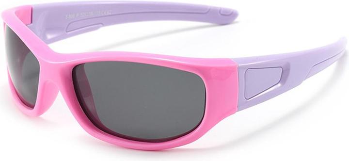Produktbild Techsuit - Sunglasses Polarised (800-C42) - Sport Type, Flexible, for Kids - Pink / Purple