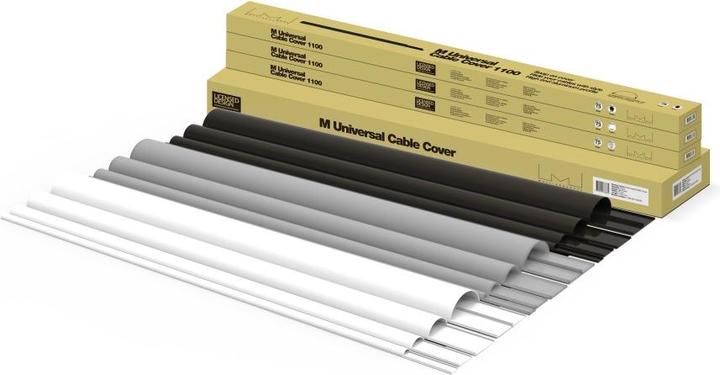Immagine prodotto Multibrackets MB Canalina per cavi 50x1600, alluminio, bianco/1387 (Tubazione, 160 cm)
