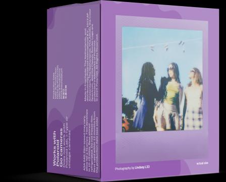 Produktbild Polaroid Color Film Go Purple Haze Frame Double Pack (Polaroid Go)