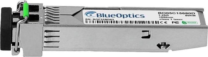 Immagine prodotto BlueOptics Ricetrasmettitore SFP compatibile Raisecom USFP-Gb/ZX-D-R per la trasmissione dati ad alta velocità
