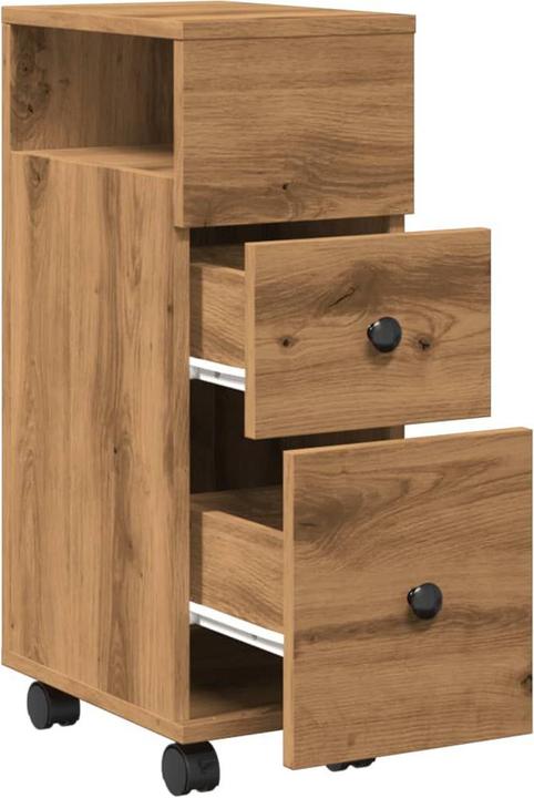 Immagine prodotto VidaXL Mobile bagno stretto con rotelle