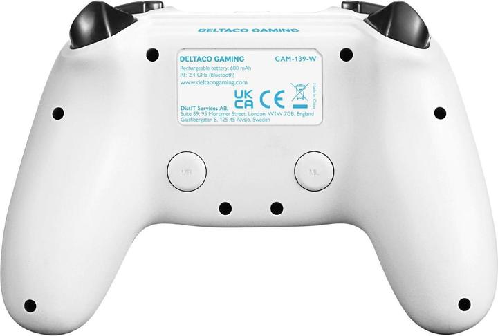 Actual product image Deltaco Gaming Wireless PS4 & PC Controller (PS4, PC, Android)