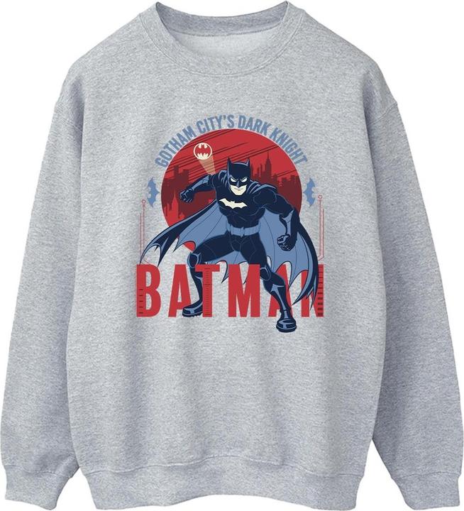 Batman Gotham Stadt Baumwolle Sweatshirt
