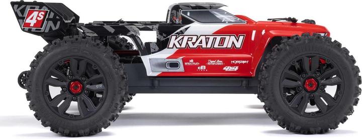 Image du produit Arrma Monster Truck Kraton 4x4 4S V2 BLX Rouge, ARTR, 1:10 (RTR Prêt à fonctionner)
