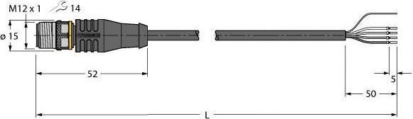 Image du produit Turck Câble de raccordement (10 m)