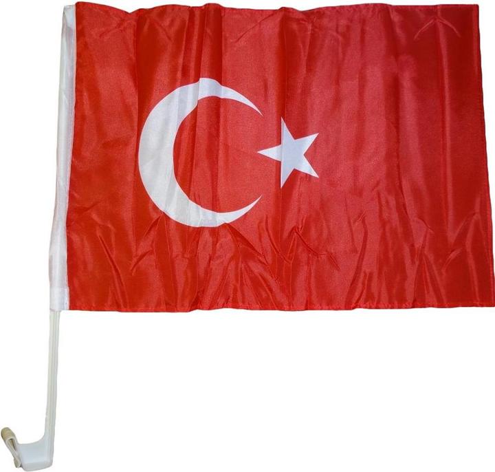 Actual product image trends4cents Car Flag Turkey 30 x 40 cm Car Flag Flag Window Flag Fan Flag