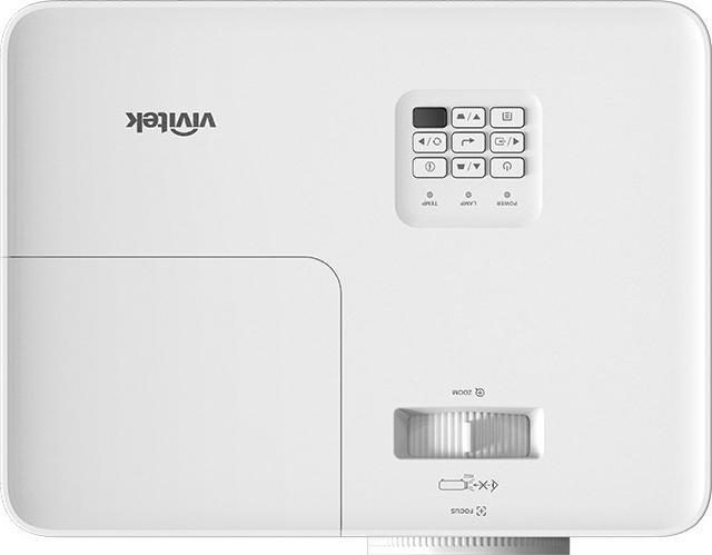 Produktbild vivitek Projektor, 1080p, Lampe 4,000 AL, TR: 1.48-1.62:1 (WUXGA, 4000 lm, 1.48 - 1.62:1)