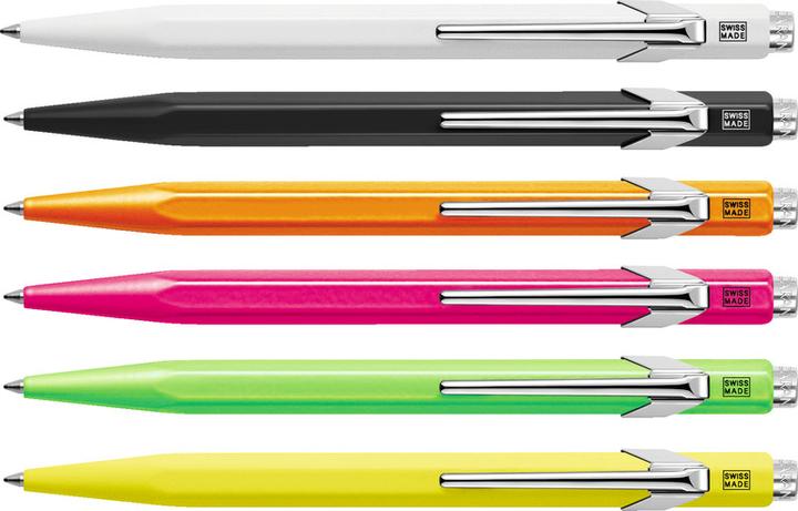 Actual product image Caran d'Ache 849 Fluo mit Etui (Yellow, 1 x)
