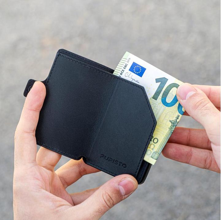 Image du produit Puristo Portefeuille KLIK MINIMAL Slim Carbon 11er