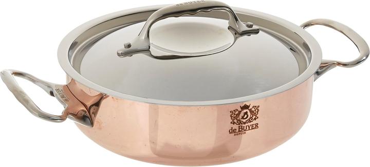 Image du produit de Buyer Prima Matera (20 cm, Cocotte + faitout, Acier inoxydable, Cuivre)