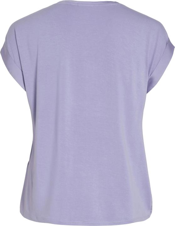 Actual product image Vila Round neckline top with short sleeves (44)